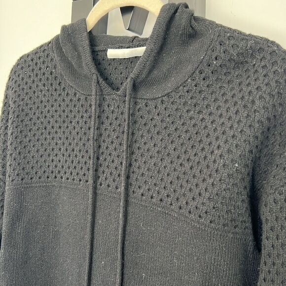 NWT One Grey Day Los Angeles Blake Hoodie in Black Size S - Picture 4 of 8